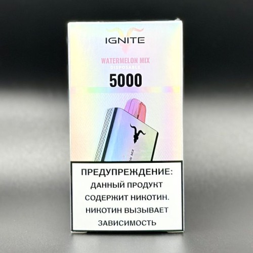 Электронная сигарета IGNITE (5000) V50 Watermelon Mix